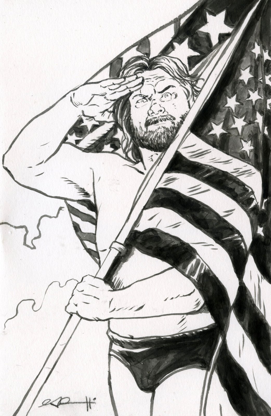 WWF sketches Round 1 | Gary Pullin